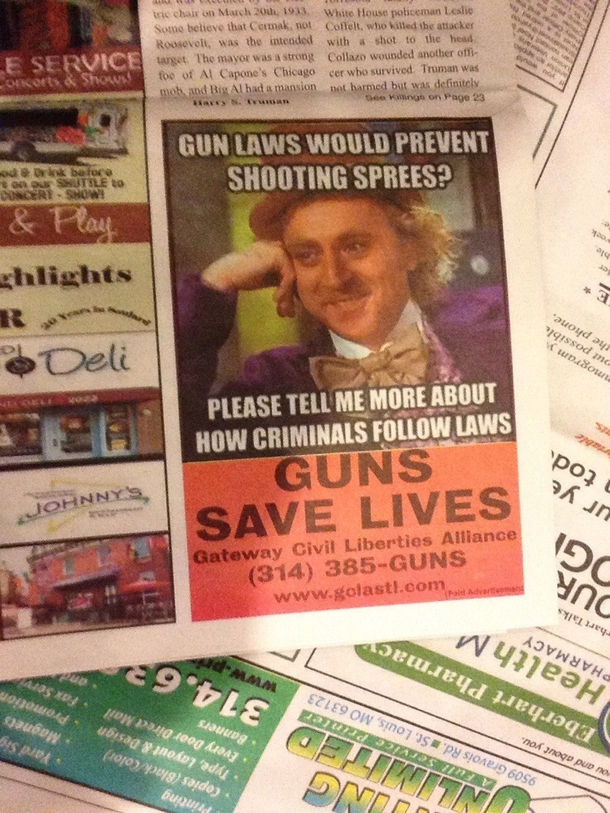 Found in my local paper