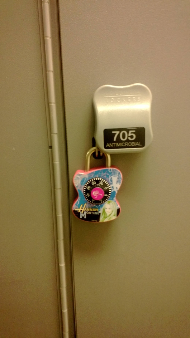 Found in the mens locker room today