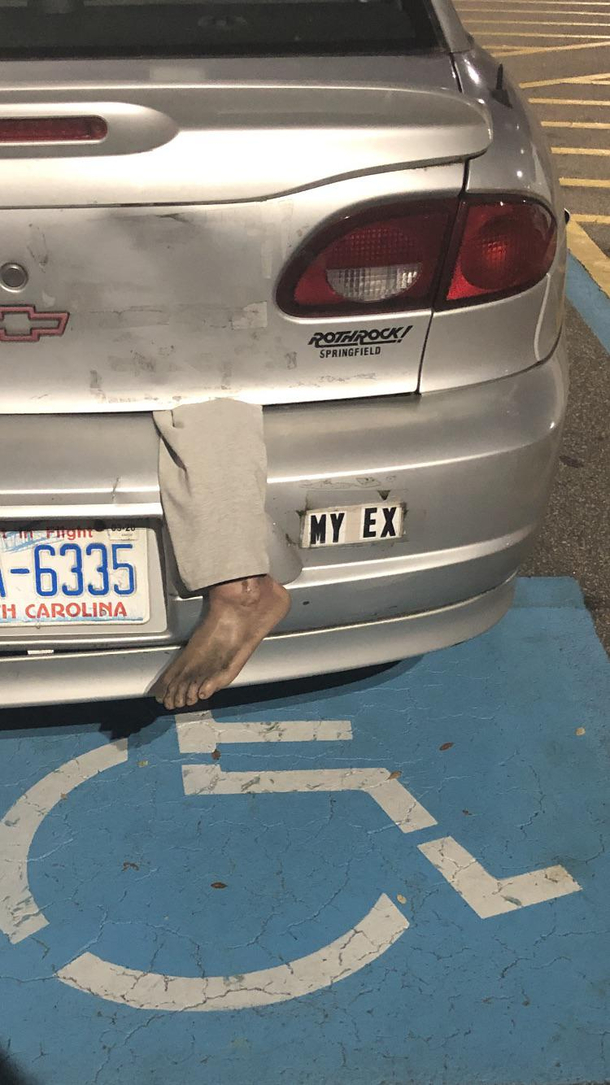 Found in Walmart parking lot OC