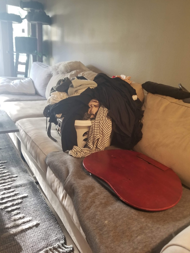 Found Jesus hiding in my laundry basket
