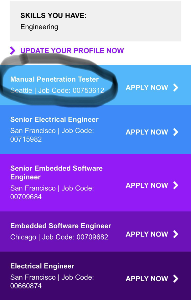 Found my future job while job hunting