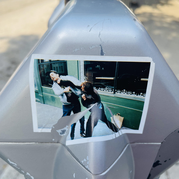Found on a parking meter