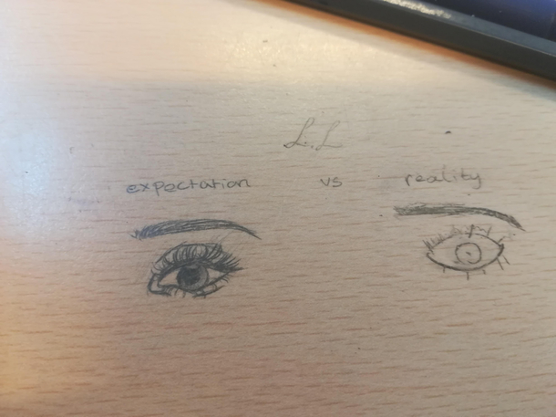 Found on a table I sat at