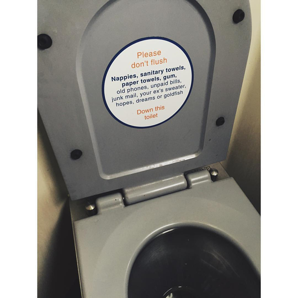Found on a train in England
