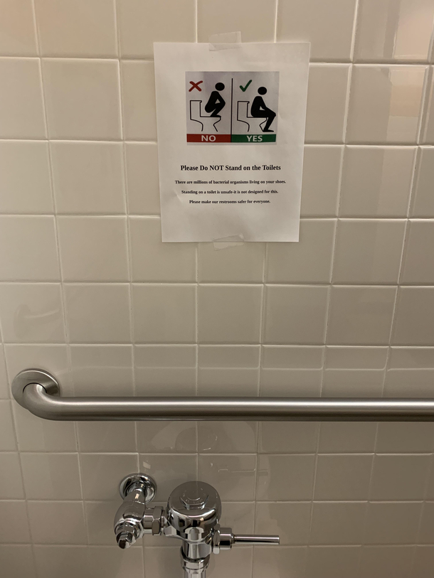 Found on campus What is going on in this bathroom