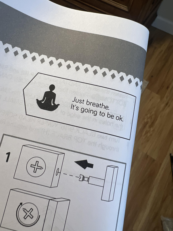Found on my flat-packed furniture assembly instructions