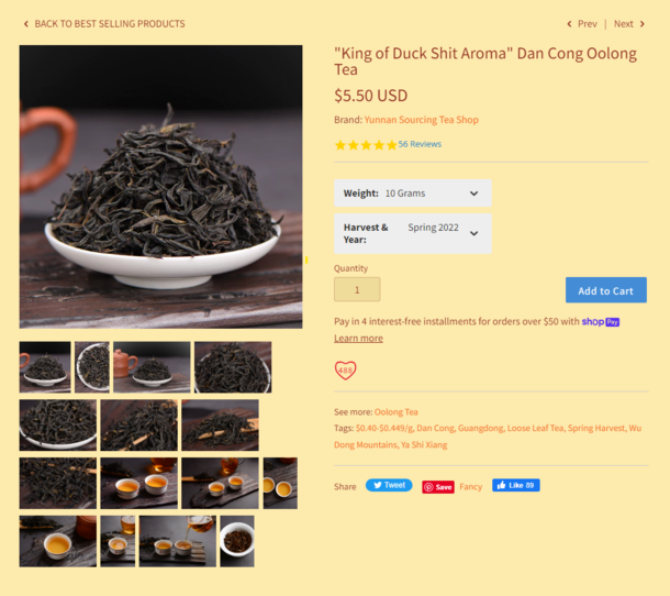 Found on the Best Selling Products List