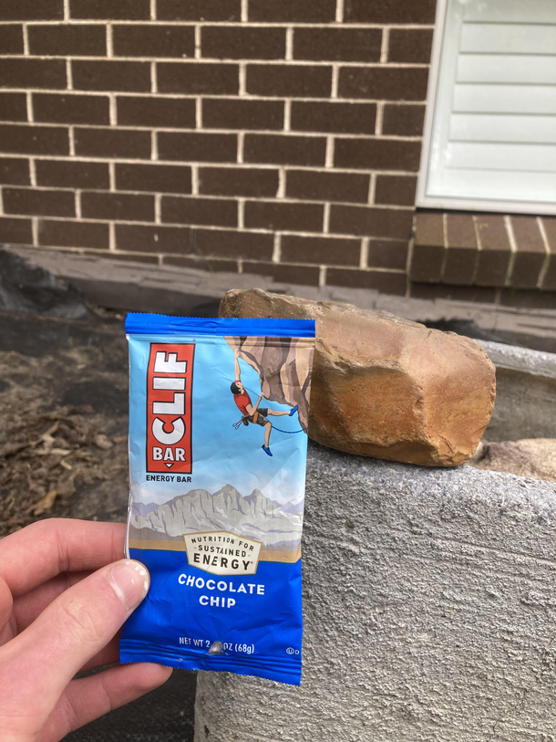 Found the actual cliff this guy is climbing