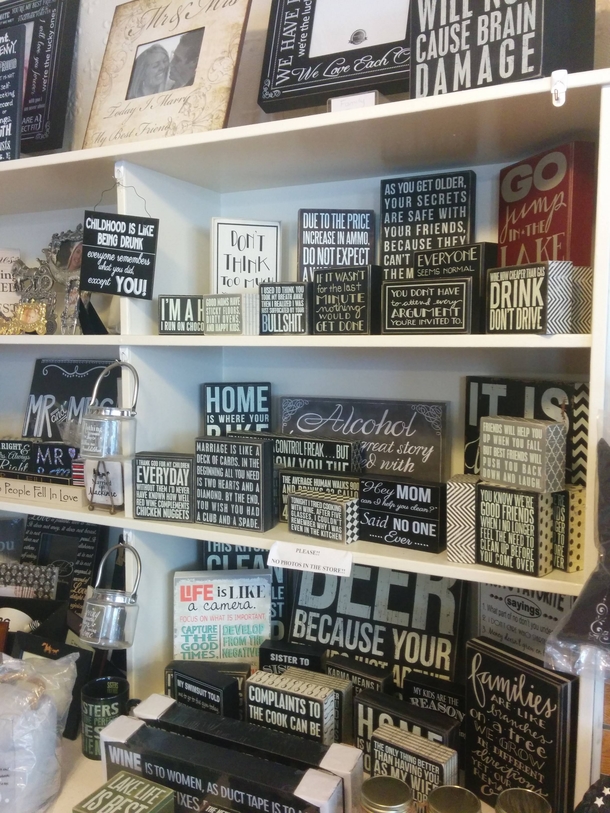 Found the aisle for female -something apartment owners