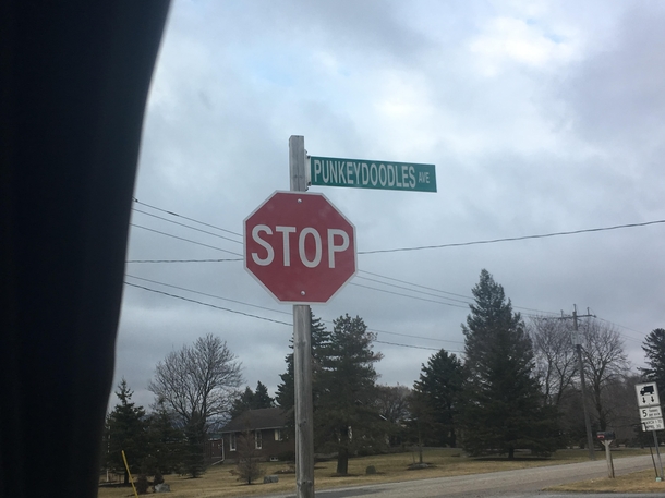 Found the most ridiculous street name yesterday
