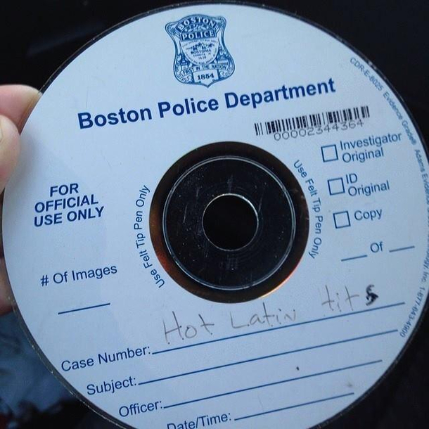 Found these important police documents at the parade yesterday