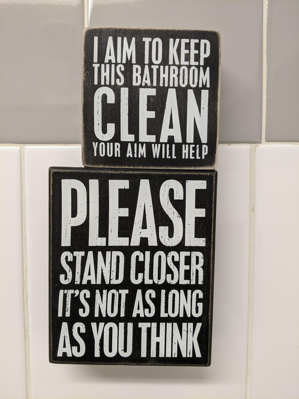 Found these today in a gas station above the toilet