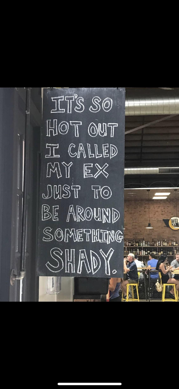 Found this at a bar earlier today 