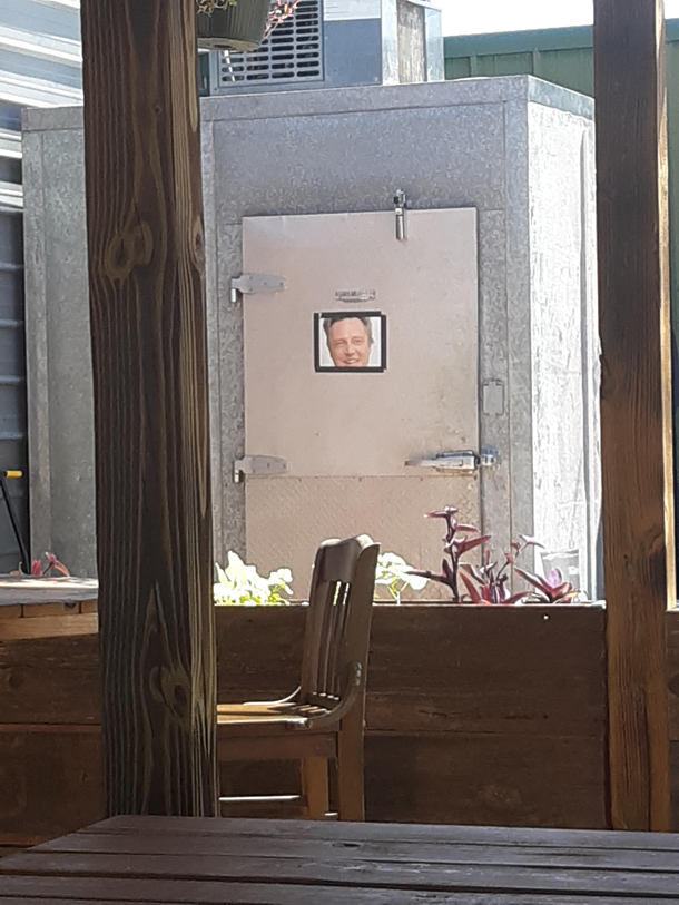 Found this at my outdoor restraunt