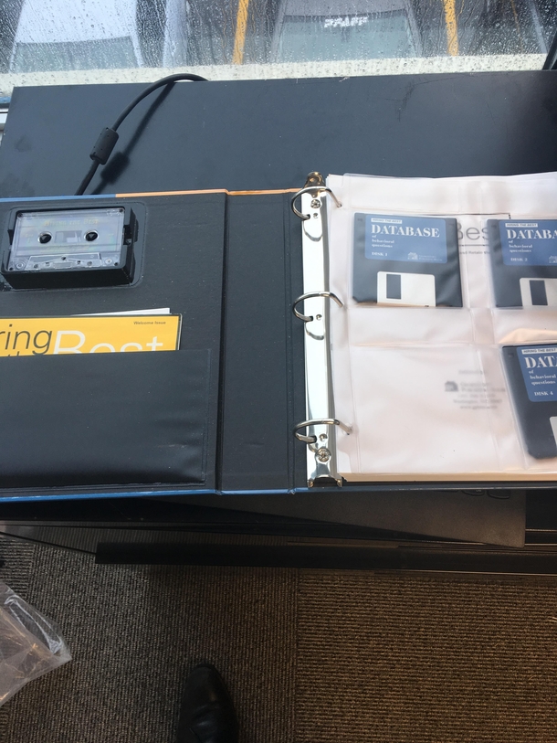 Found this at the office today one of my colleagues legit had no idea what they were