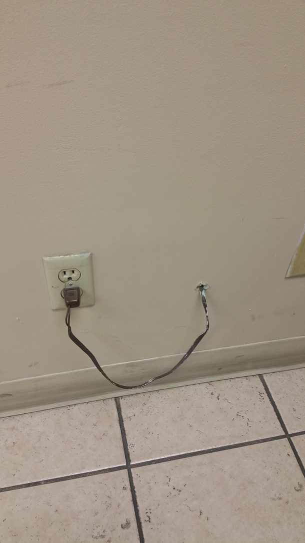 Found this at work the other day Kind of want to unplug it