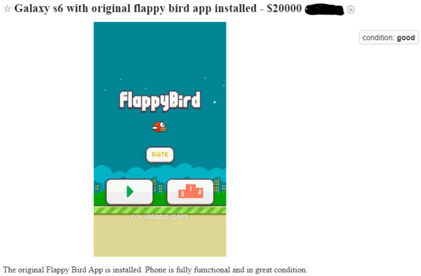 Found this Craigslist post today