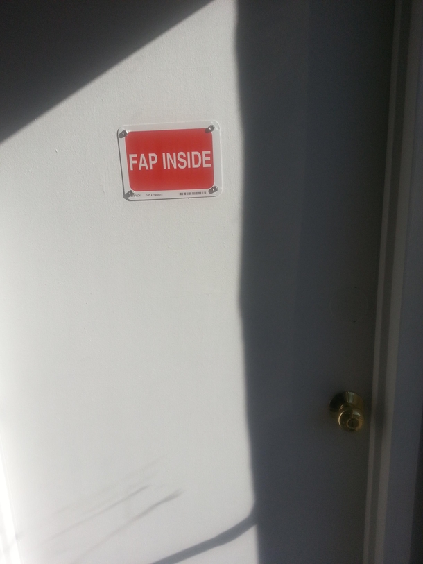 Found this door at my new job Looks like Ill love it here