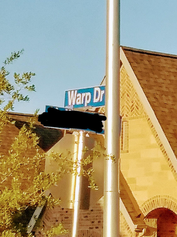Found this driving slow