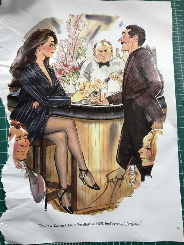 Found this gem in an old Playboy
