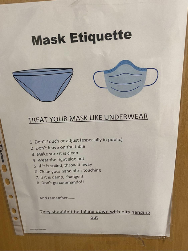 Found this gem of a poster at my local hospital