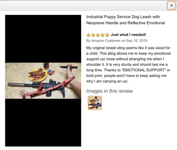 Found this gem of a review on Amazon