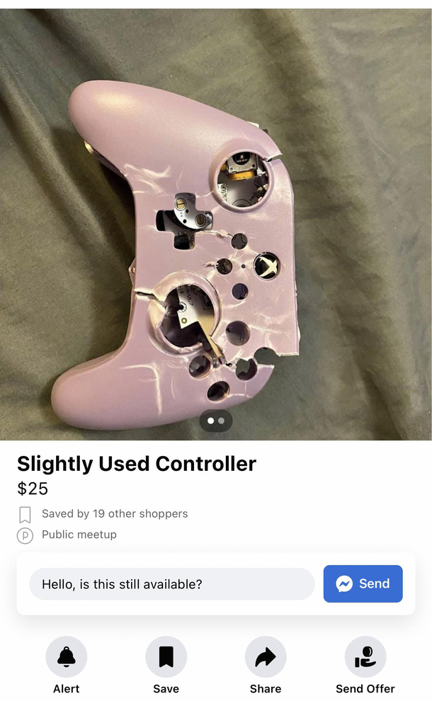 Found this gem on my local marketplace