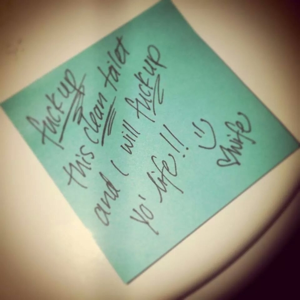 Found this in my buddys bathroom His wife is such a nice lady too