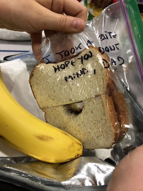Found this in my lunchbox