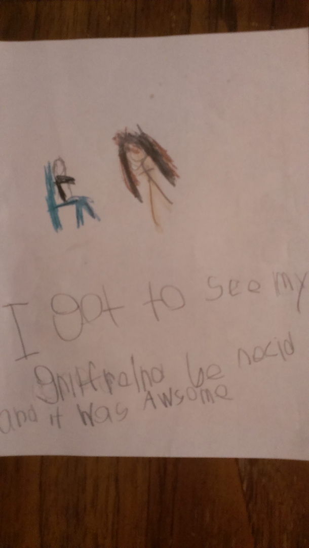 Found this in my six-year-old brothers folder today