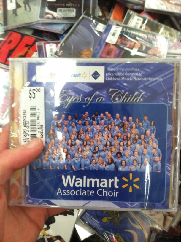 Found this in the  cd basket at Walmart