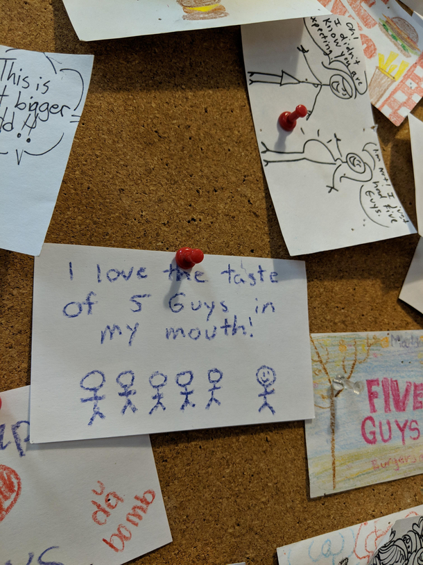 Found this on a bulletin board at Five Guys
