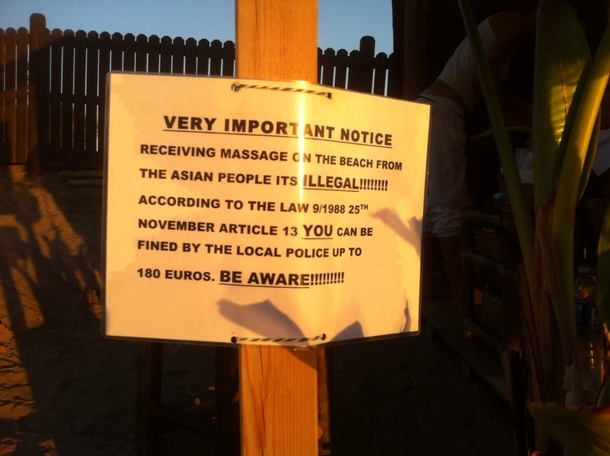 Found this on a Spanish beach