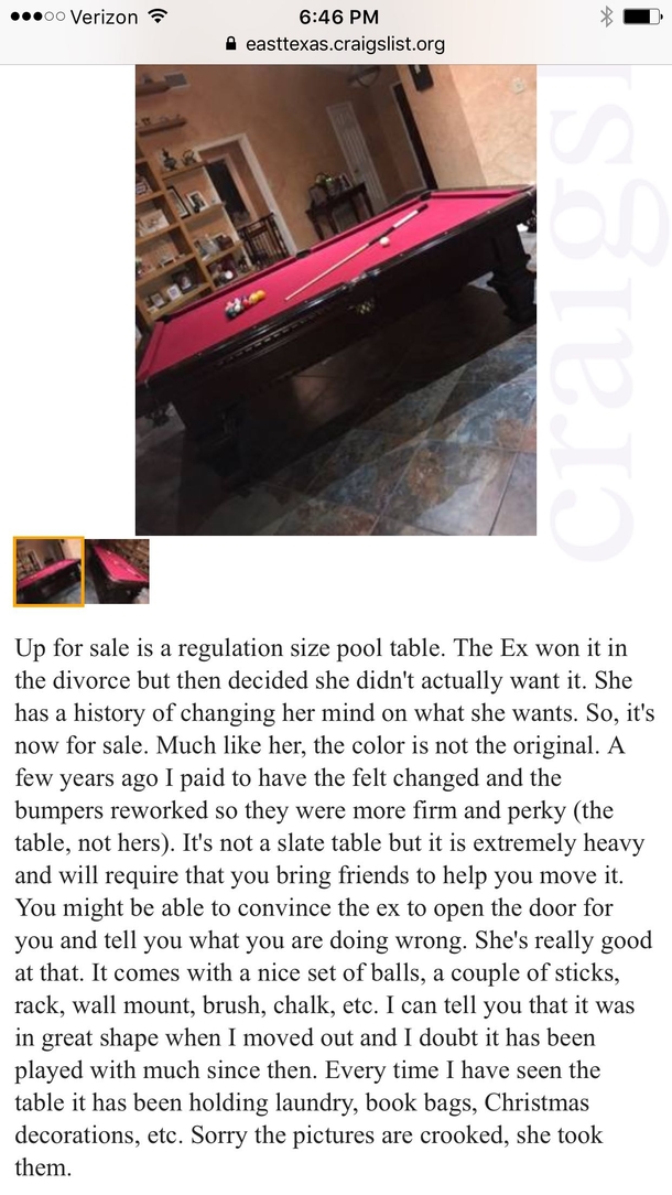 Found this on Craigslist