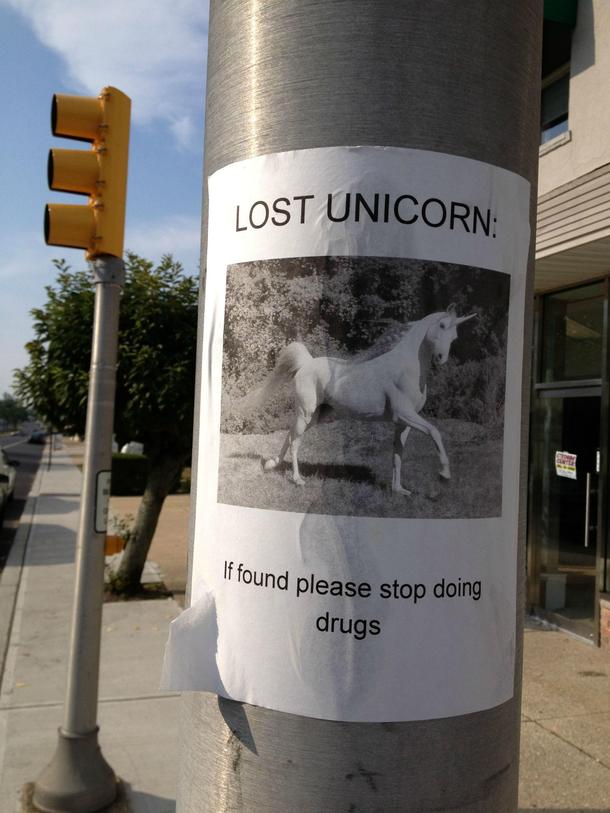Found this poster in my neighborhood today