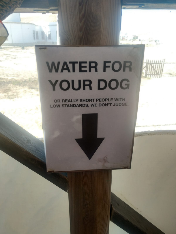 Found this sign at a restaurant today though it was worth sharing