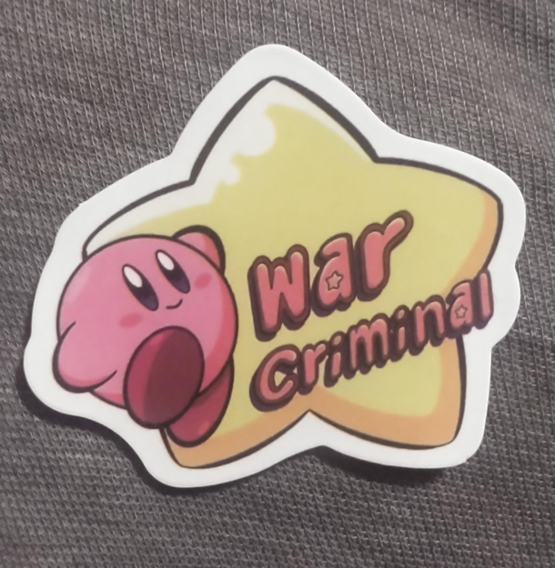 Found this sticker in a birthday goody bag