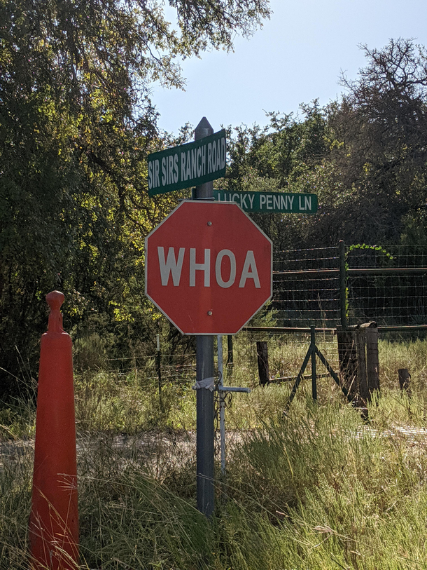 Found this stop sign today while driving around