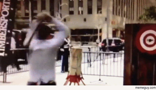 Fox News anchor hits man with ax