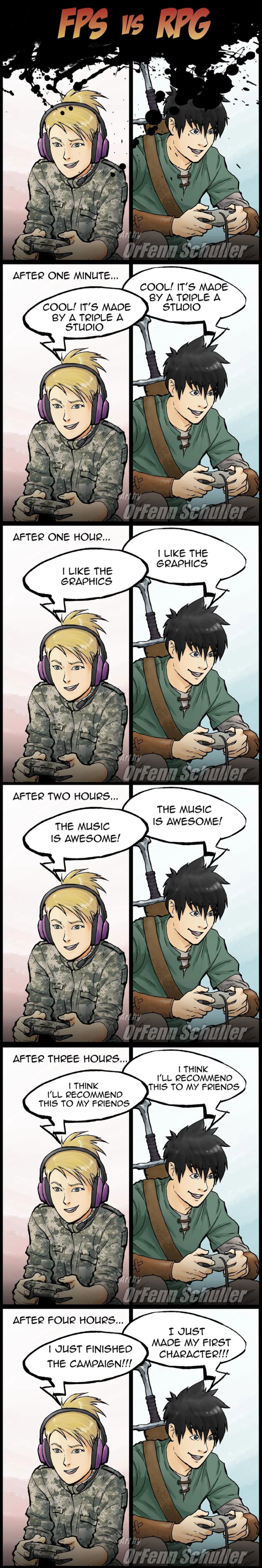 FPS vs RPG
