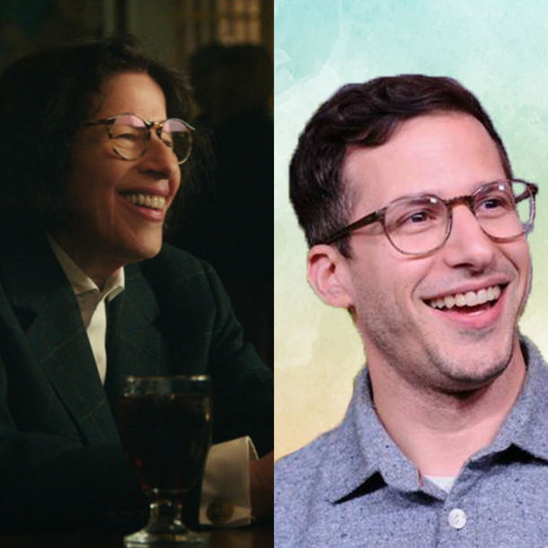 Fran Lebowitz looks like Andy Samberg playing the role of an old woman