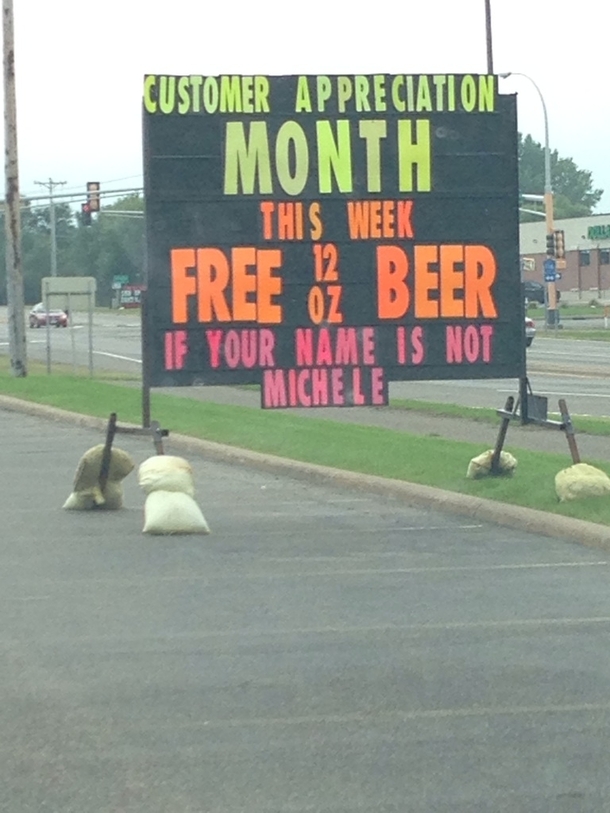 Free beer