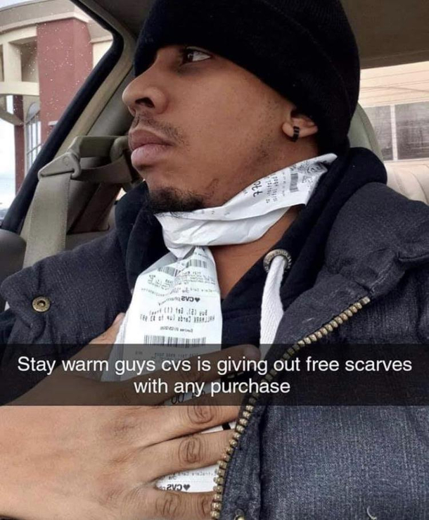 FREE CVS scarves