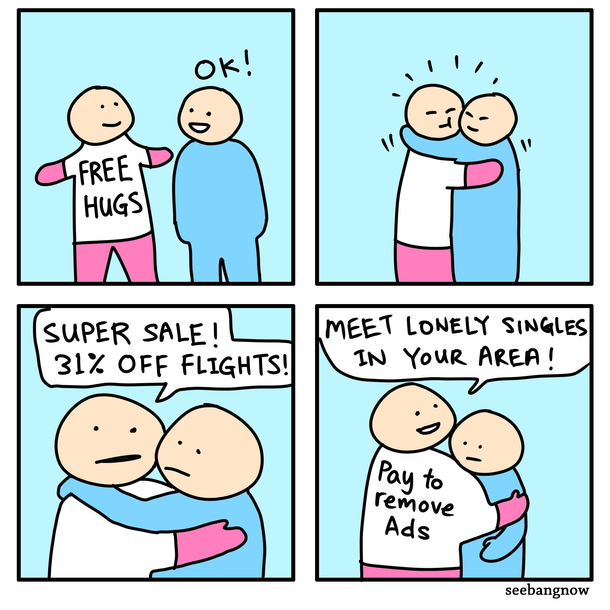 Free hugs