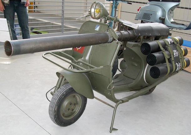 French designed Anti Tank Vespa developed circa 