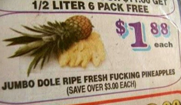 Fresh Fucking Pineapples