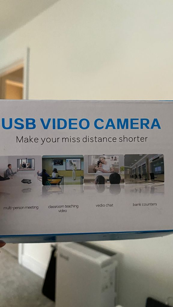 Friend of mine just received this premium  webcam from China