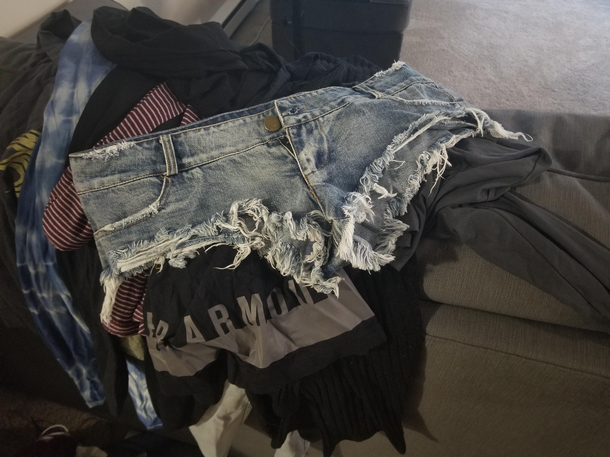 Friend of my mine is donating clothes to a family in need and this is one of the peices
