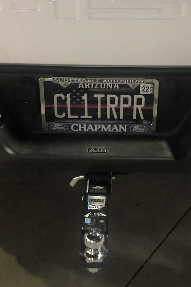 Friends license plate Can anyone guess what its supposed to be