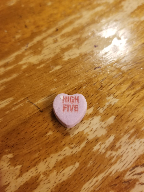 Friendzoned by Valentines Day candy